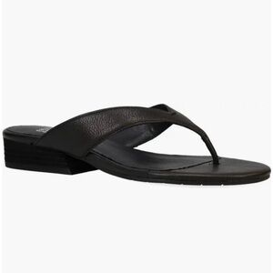 Eileen Fisher Black Erika Sandal Size 6.5